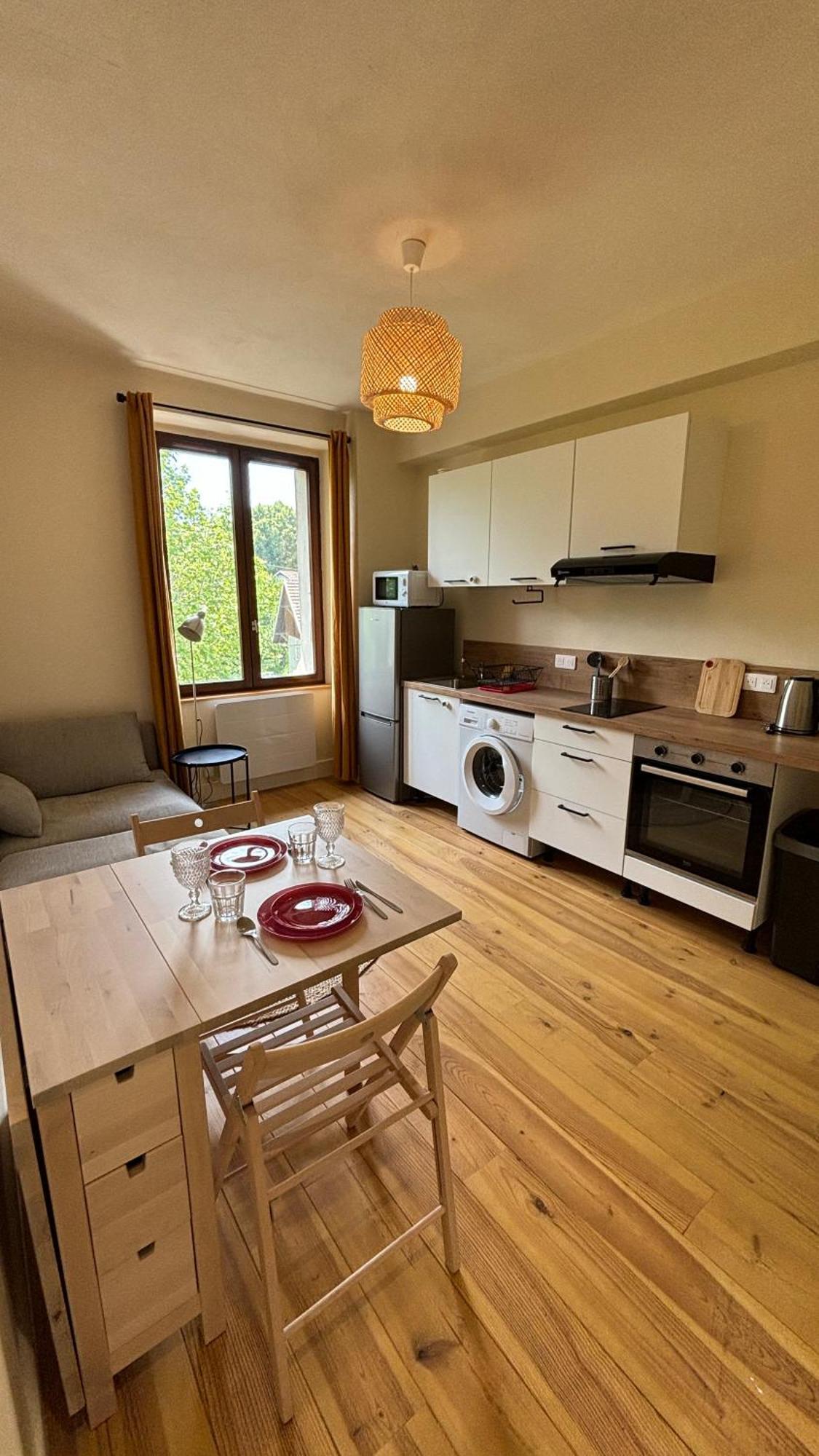 T2 Cocon Avec Balcon Et Parking Lägenhet La Roche-sur-Foron Exteriör bild